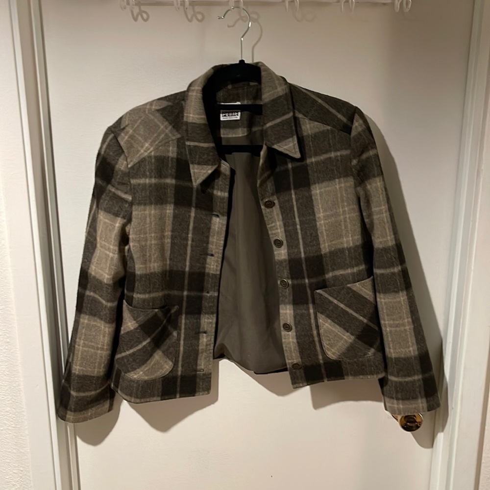 Mode Petite - Nordstrom Flannel Jacket - Medium